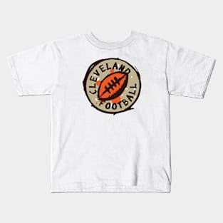 Cleveland Football 01 Kids T-Shirt